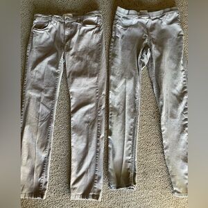 Two pairs of Ladies Grey Pants